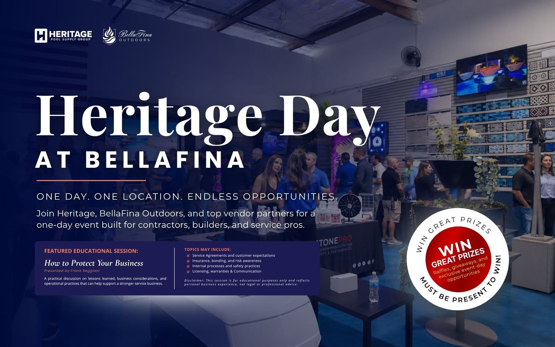 Heritage Open House at Bellafina Outdoors